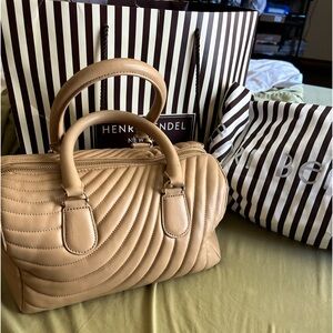Henri Bendel leather handbag
